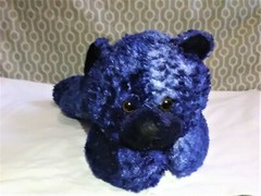 Plush blue teddy bear a fun and great gift for any occasion