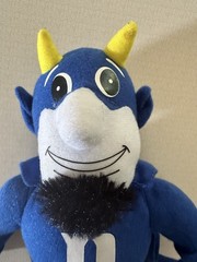 Mascot Factory Duke Blue Devils Plush Mascot Doll, Blue Cape, Small, 2014