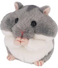 Sanei Boeki Gray Hamster Plush Stuffed Toy Small 7.5㎝ Japan