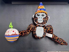 Gorilla Tag Plush Doll Toy 8″ Monkey Gorilla Tag Game for Fans Kids