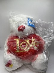 Jimmy Memorable Treasures Love Bear Heart 12″ Plush Soft Toy Stuffed Animal