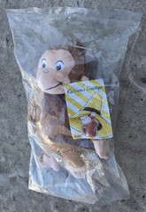Curious George Monkey Stuffed Animal Plush Toys Soft Cuddle Plushie New Sealed