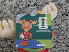 Jazwares Officially Licensed FIFA World Cup Maple Moose Plush, 8 inch, ages 3+