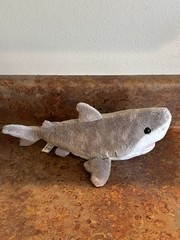 Wild Republic Sea Critters Great White Shark plush stuffed animal NWT