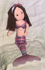 The Petting Zoo Multicolor Mermaid Stuffed Animal Plush Toy Medium Washable
