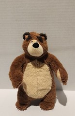 Masha And The Bear 10 Inch Stuffed Plush Bear
