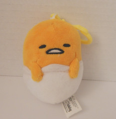 Bullsitoy * Sanrio ~ The Lazy Egg Plush w/Backpack Clip
