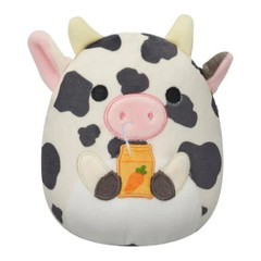 Squishmallows Colin the Cow Plush 12″ Stuffed Animal Carrot Juice S12 NEW W/ TAG