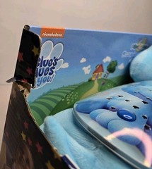 Pillow Pets Sleep Time Lites Blue’s Clues Blue- Night Light Plush- New In Box