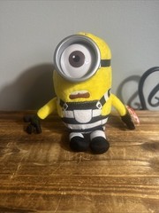 Ty Despicable Me 3 Minion Carl Plush Prisoner 7″ Stuffed Animal Character Toy