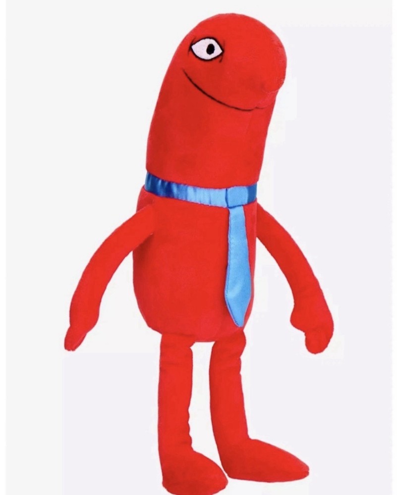 10″ Smiling Friends Red Plush Toys Children Stuffed Allan Plushie Doll Toy