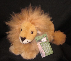 Northwoods Alpaca “Handmade Lion 12″ Plush w/Tag” Real Alpaca Super Soft Fur