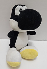 NINTEDO BLACK YOSHI 13″ PLUSH TOY 2003 – MARIO PARTY HUDSON SOFT