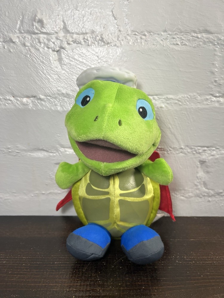 2008 Fisher Price Wonder Pets Tuck Turtle Soft Plush Stuffed Toy Rare