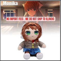 Exquisite Monika Plush Toys Literature Club Soft Terrifying Game Peripherals Orn
