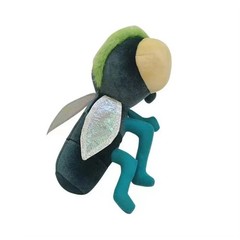 20cm Plush Stuffed Toy New Cute the Spider Lucas’s Friend Small Fly Buzzing