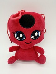 2016 Official Bandai Miraculous Red Ladybug Tikki 6″ Plush Toy Keychain