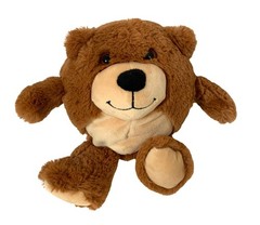 2014 Animal Adventure Round Plush Bear Soft Stuffed Animal Doll Toy 9.5 in