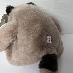 Vintage 1985 Gund “Bandit” Raccoon 8” Plush Stuffed Animal NWT