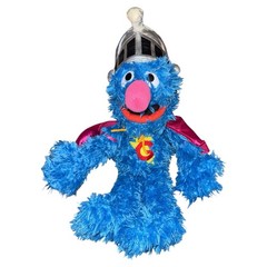Sesame Place Super Grover Plush Cape 18” SeaWorld Busch Gardens Sesame Street