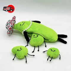 31cm New Secret Staycation Plush Toy Edamame Family Doll Cute Cartoon Stuffed