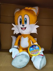 Original Sega 20″ Sonic the Hedgehog Tails Cuddle Pillow Buddy Kid Toy NWT
