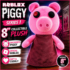 Chase Roblox Piggy Series 1 Collectible 8″ Pink Piggy Plush Toy