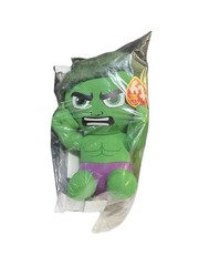 Ty Marvel Hulk Beanie Plush Doll Small 6-14 in Green Purple Ages 3+ Years 3-7