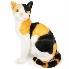 Catalina the Calico Cat Plush 14″ Kitty Stuffed Animal Toy