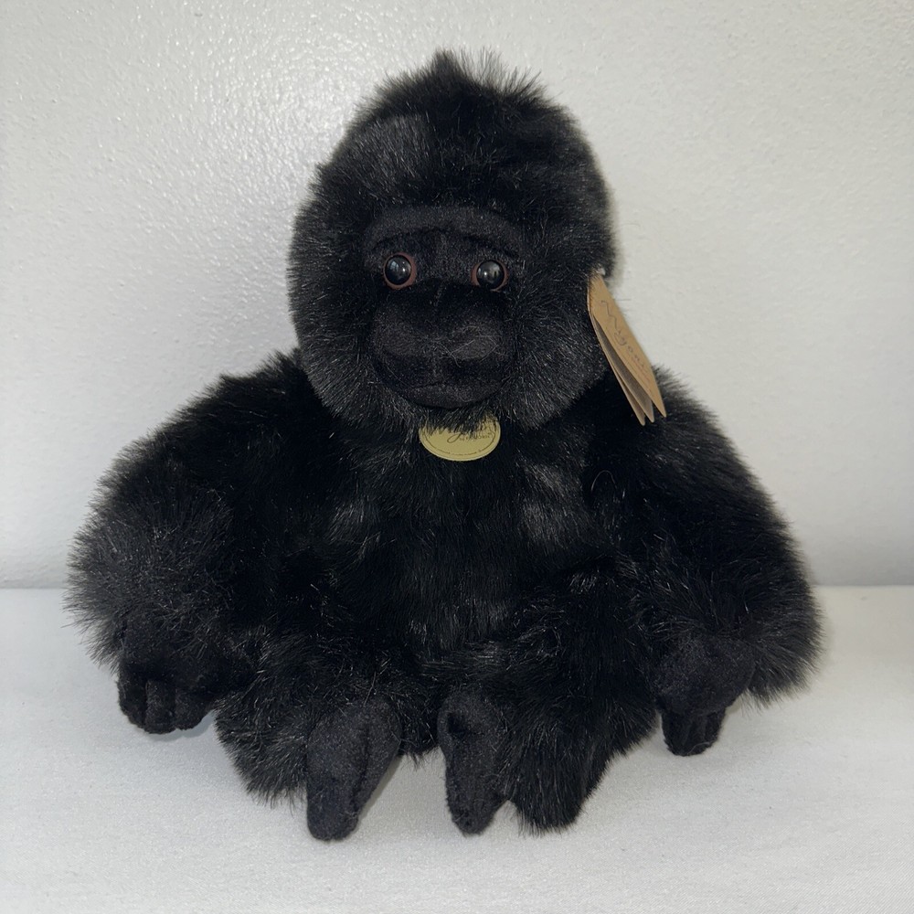 Baby Black Gorilla Plush Miyoni by Aurora World 8” new with tags