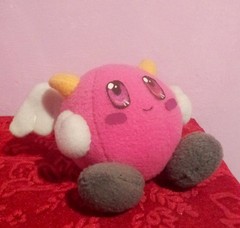 Meta Knight and Galacta Knight plush set, 7″ sized. With attachable masks!