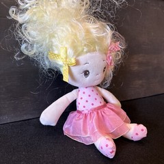 Aurora Blonde Ballerina Doll 12″ Plush Stuffed Toy