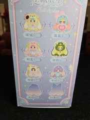 Nai Fu 100% ‘Nice To Meet You’: Blue Purple Bunny, Liquid Eyes, NEW Open, Card