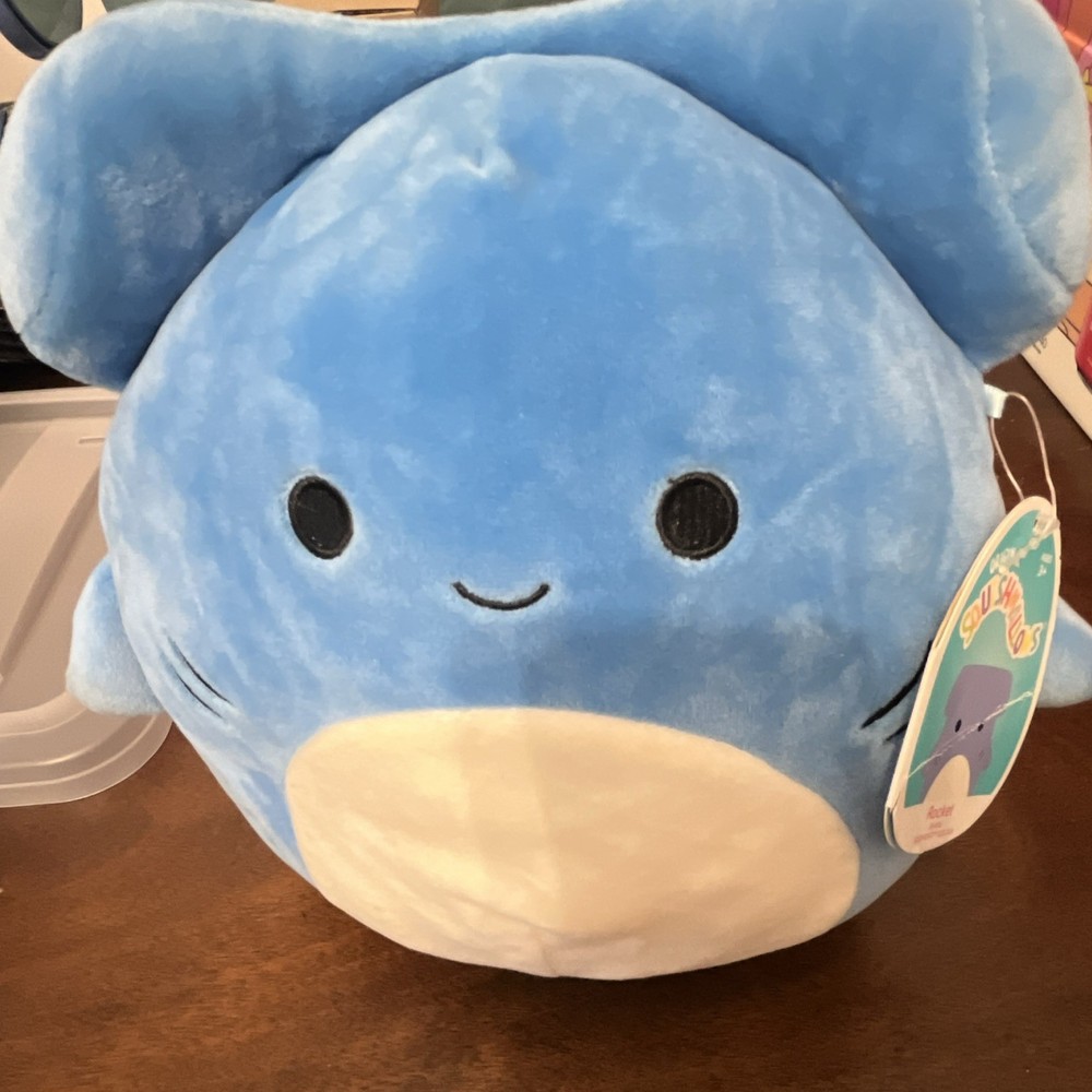 Squishmallows Rocket Blue Shark Stuffed Animal Plush Large 24-36 in Washable