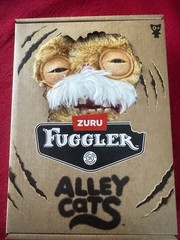 New Fuggler Alley Cats Stinkface Brown Orange Tabby 9″ Plush Toy Pink Zuru