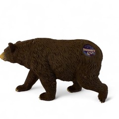 Discovery Kids Brown Bear Figurine Jakks Pacific 2005 Educational Animal Toy