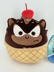 Squishmallows Jazwares Shadow the Hedgehog Ice Cream 5″ Scented Plush ~ New