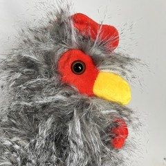 Goffa Rooster Plushie 15.5″ Realistic Life Size Chicken Bird Stuffed Animal