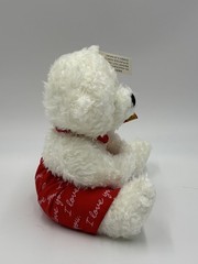 American Greetings Bear Plush I Love You Shorts Magnetic Paws Gift Card Holder