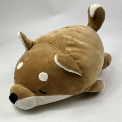 Liv Heart Marshmallow Animal Shiba Inu Dog Plush Stuffed Animal 14″ Pillow Tan