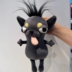 Chihuahua Plush Toy Keychain Cute Realistic Stuffed Puppy Doll for Kids