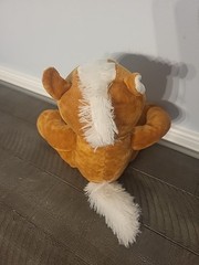 Steven Smith Tan/Brown And White Horse Stuffed Animal Plush Toy 8” EUC