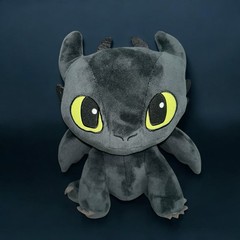 DreamWorks How To Train Your Dragon Toothless Black Dragon Plush Stuffed Animal