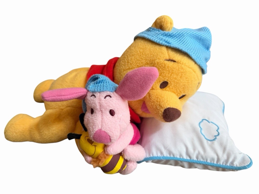 Vintage Fisher Price SING ME TO SLEEP SOOTHER Winnie The Pooh 13″ Tested & WORKS