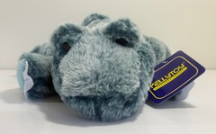 Kelly Toy Green Frosted Blue Alligator Floppy Plush Stuffed Animal 12″ long
