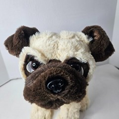 Walmart Put Dog Plush Cream Brown Sitting Puppy Stuffed Animal Toy