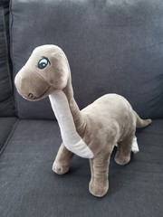 IKEA JÄTTELIK 14″ Dinosaur Brontosaurus Plush Stuffed Animal Toy 504.711.92
