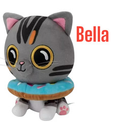 Half-asleep Chris Plush Toys Cat Ralph Bella Stuffed Animal Doll Cute Kids Gift
