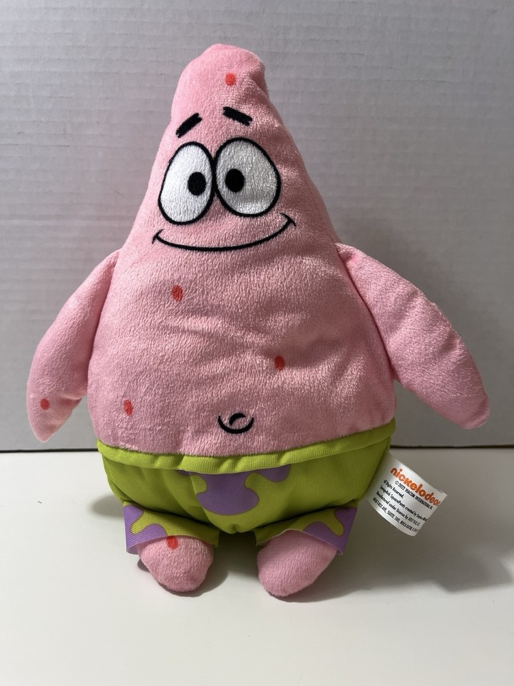 SpongeBob SquarePants Patrick Star Plush 12” Viacom Nickelodeon 2022