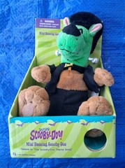2002 Gemmy Halloween FRANKENSTEIN MINI DANCING SCOOBY DOO Plush Animal – NEW